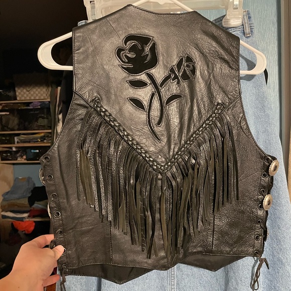 Leather vest - Picture 5 of 5